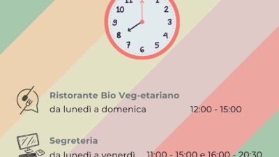 ORARI DI APERTURA